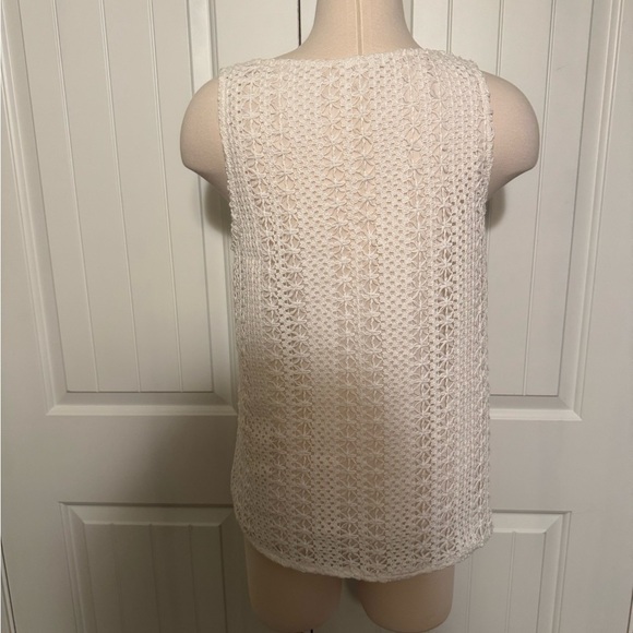 Miss Me Cream Sleeveless Tank Top - Picture 4 of 7